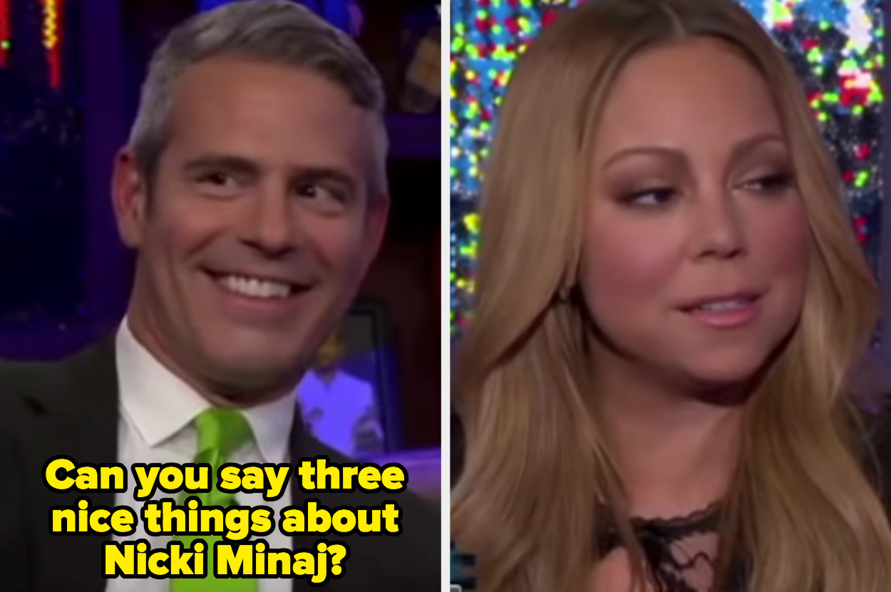 Mariah Carey unable to say three nice things about Nicki Minaj