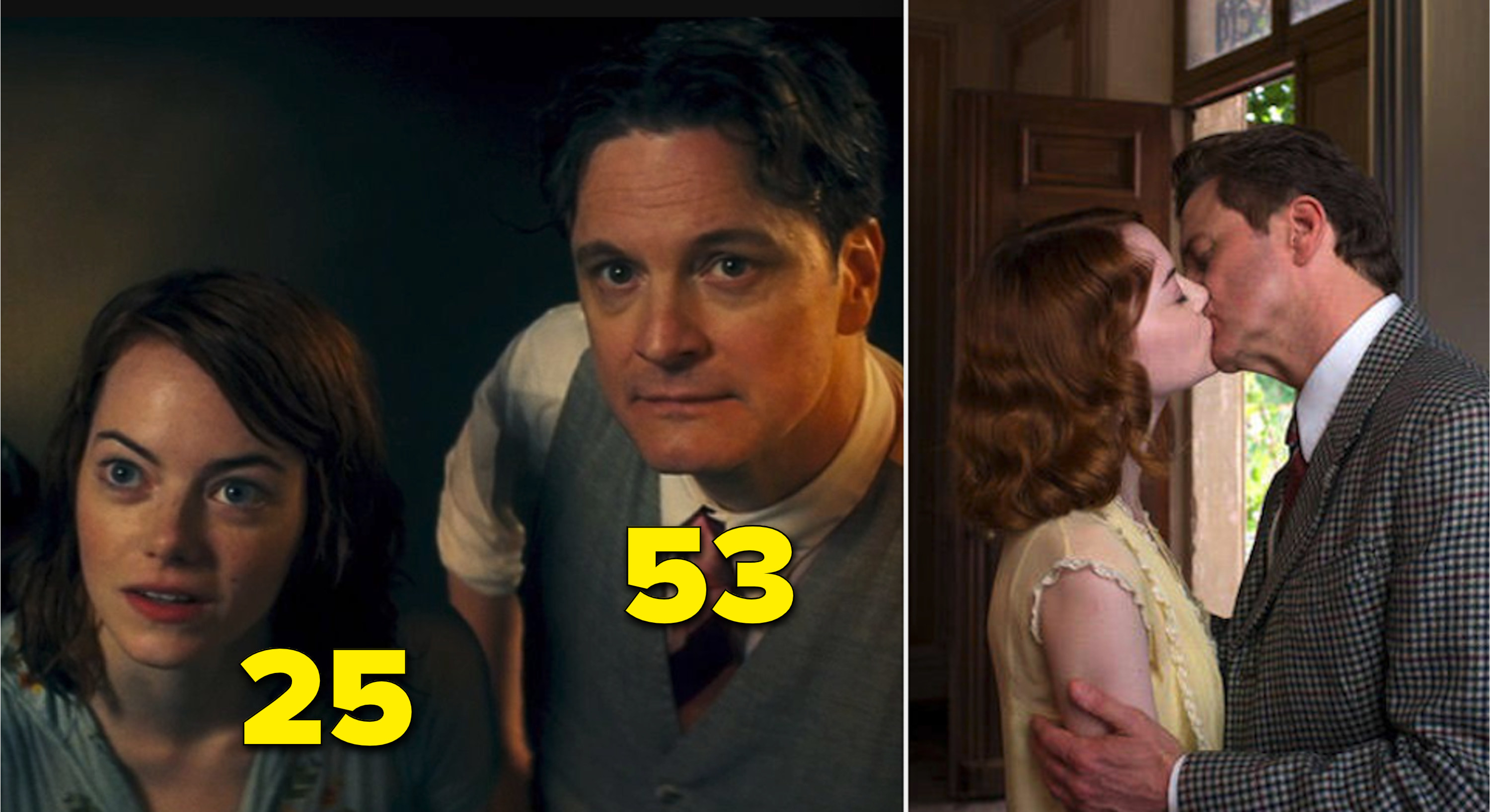 Magic in the Moonlight, there was a 28-year age gap between onscreen lovers...