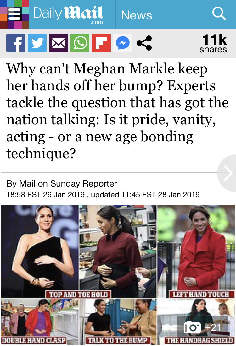 英タブロイド紙による メーガン妃いじめ トップ記事の比較で キャサリン妃との報道の違いが明らかに