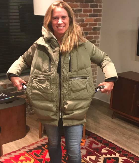 Something navy best sale amazon coat