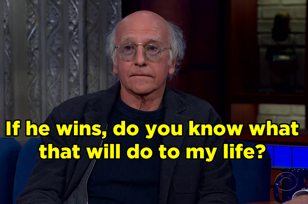 Larry David Is Worried He Ll Be Playing Bernie Sanders For Four Years On Snl If He Wins