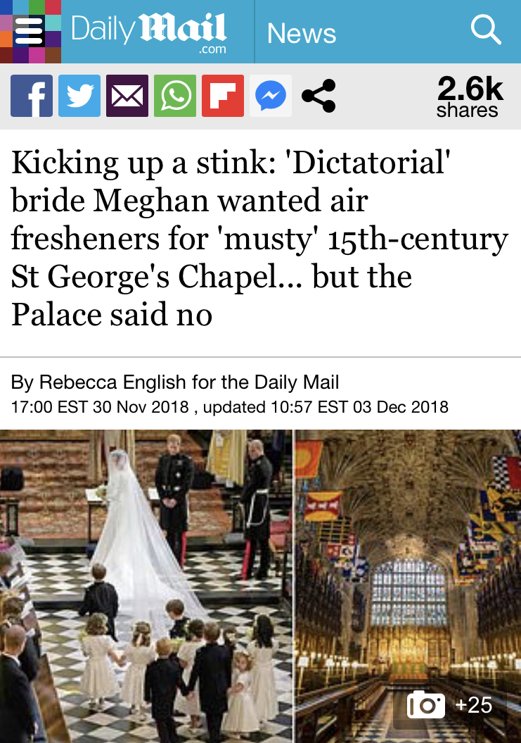 英タブロイド紙による メーガン妃いじめ トップ記事の比較で キャサリン妃との報道の違いが明らかに