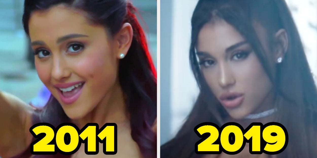17 Famous Musicians In Their First And Most Recent Music Videos