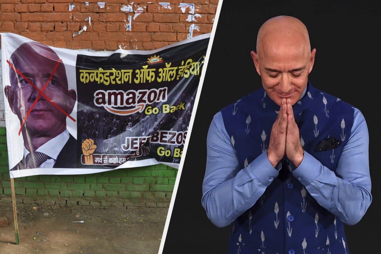 1244px x 829px - Amazon CEO Jeff Bezos Came To India To Invest A Billion Dollars ...