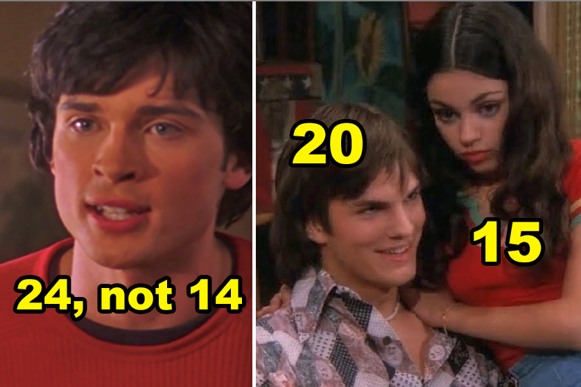 23 Shocking TV Age Gaps Between Actors That'll Kinda Make Your Jaw Drop