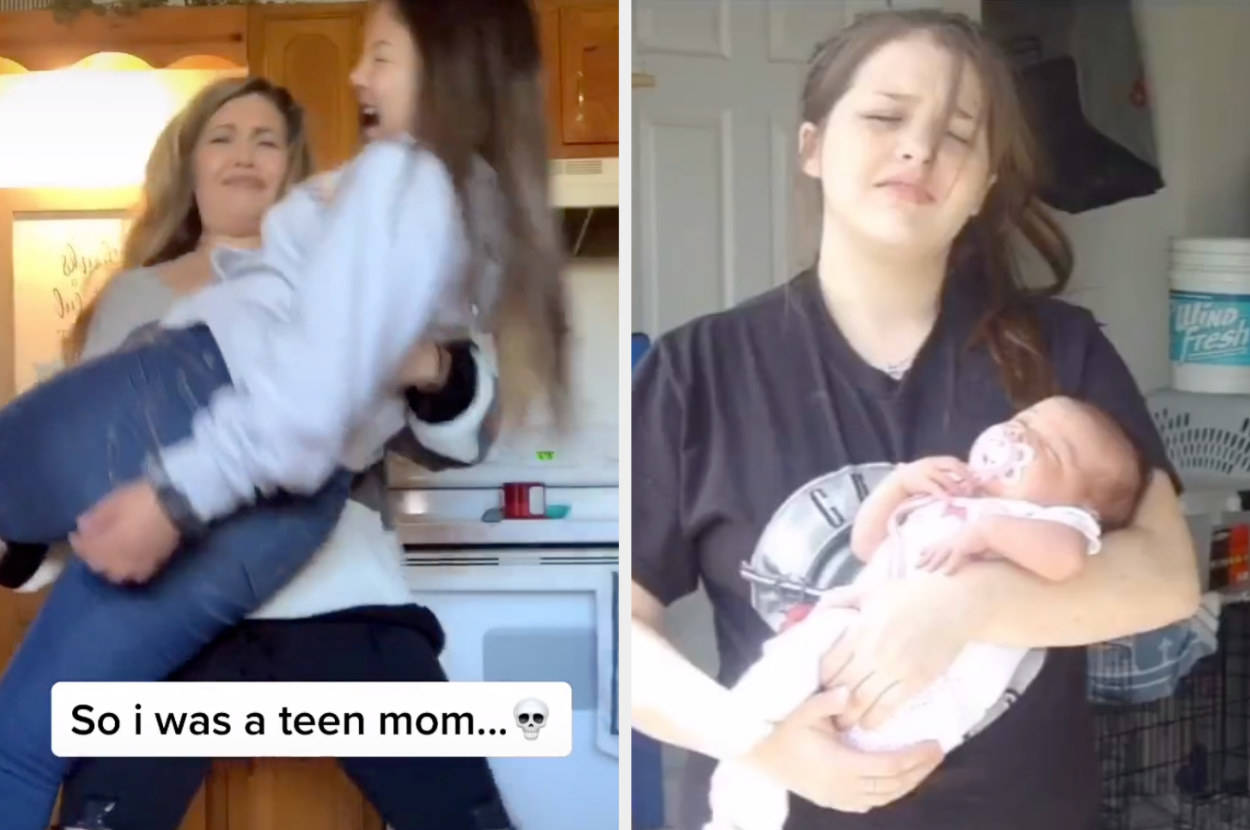 TikTok Mom Proves Teens and Toddlers Are Eerily Similar