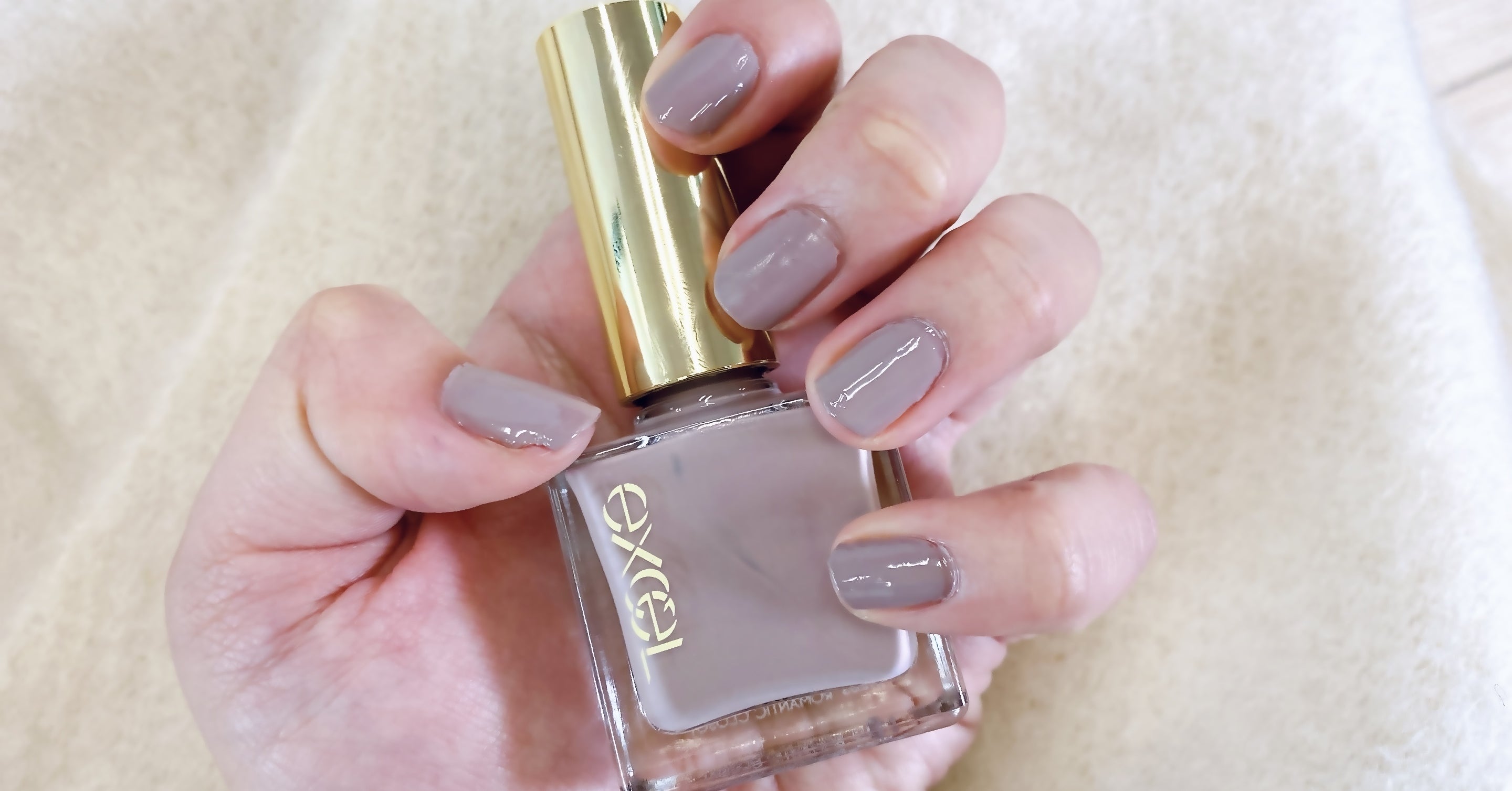 最高に儚かわいい 速乾だしとぅるとぅる エクセルのネイルが最高すぎてやばい