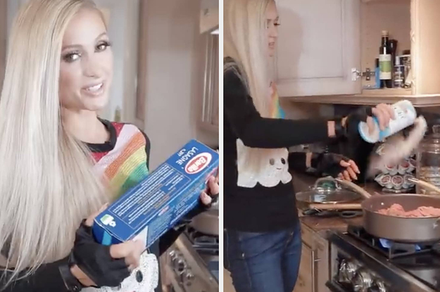 This Video Of Paris Hilton Teaching Us How To Make Lasagna Is The Only Cooking Tutorial That Matters