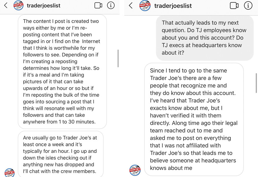 The Woman Behind @TraderJoesList On Instagram Shares How She Runs The ...
