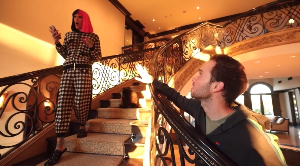 Watch Jeffree Star Give a Tour of His New Mansion to Shane Dawson
