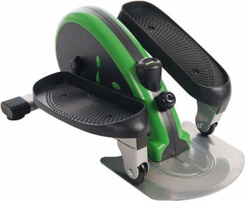 a green portable elliptical 