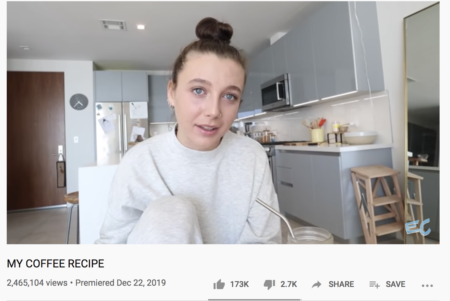 Emma Chamberlain Turns her 4.7 million  following into a Coffee  Company