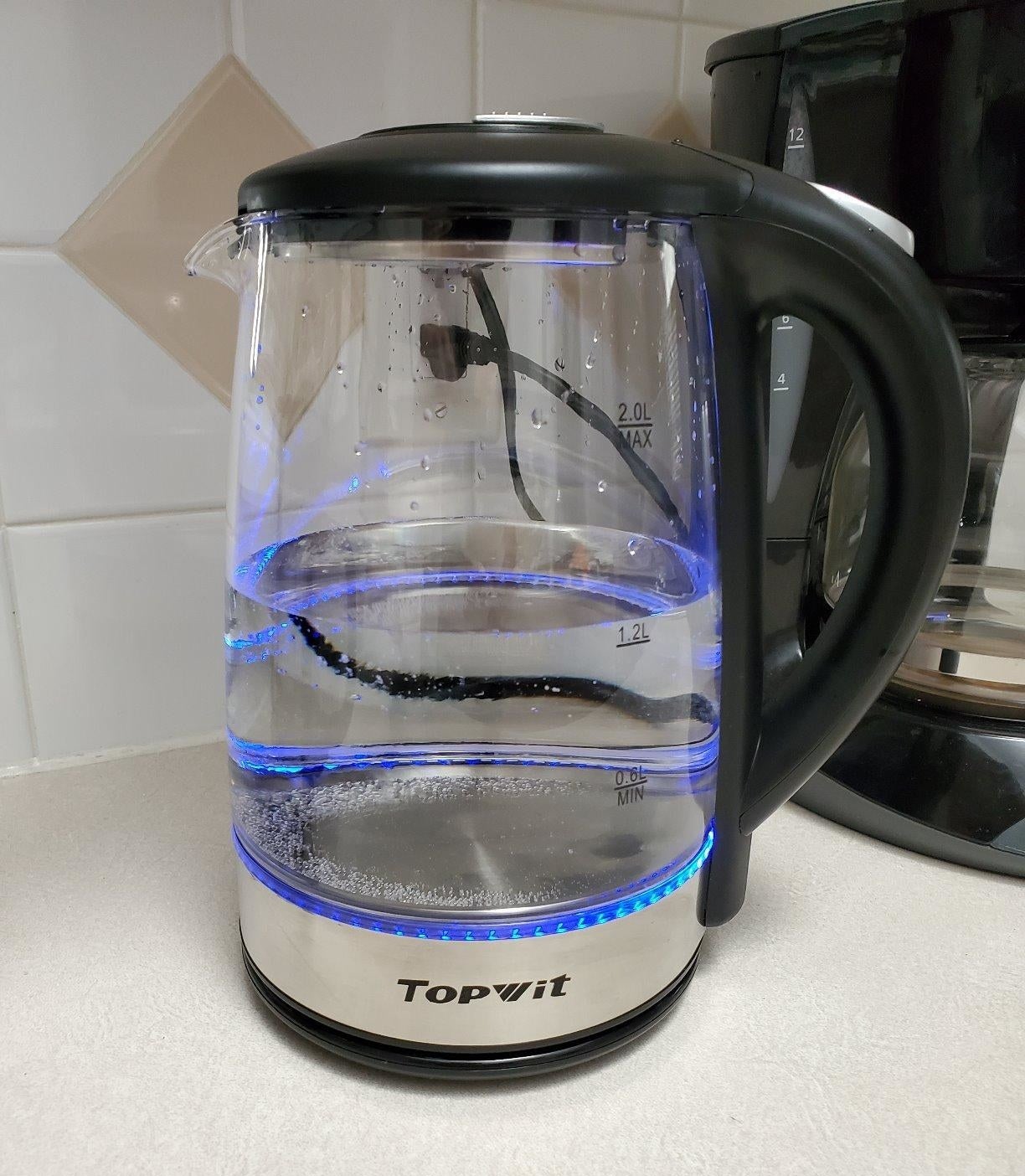 A reviewer&#x27;s electric kettle