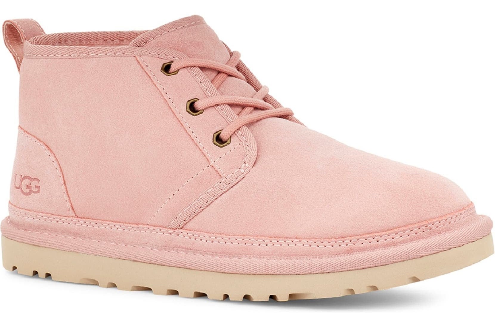 pink ugg boot with laces