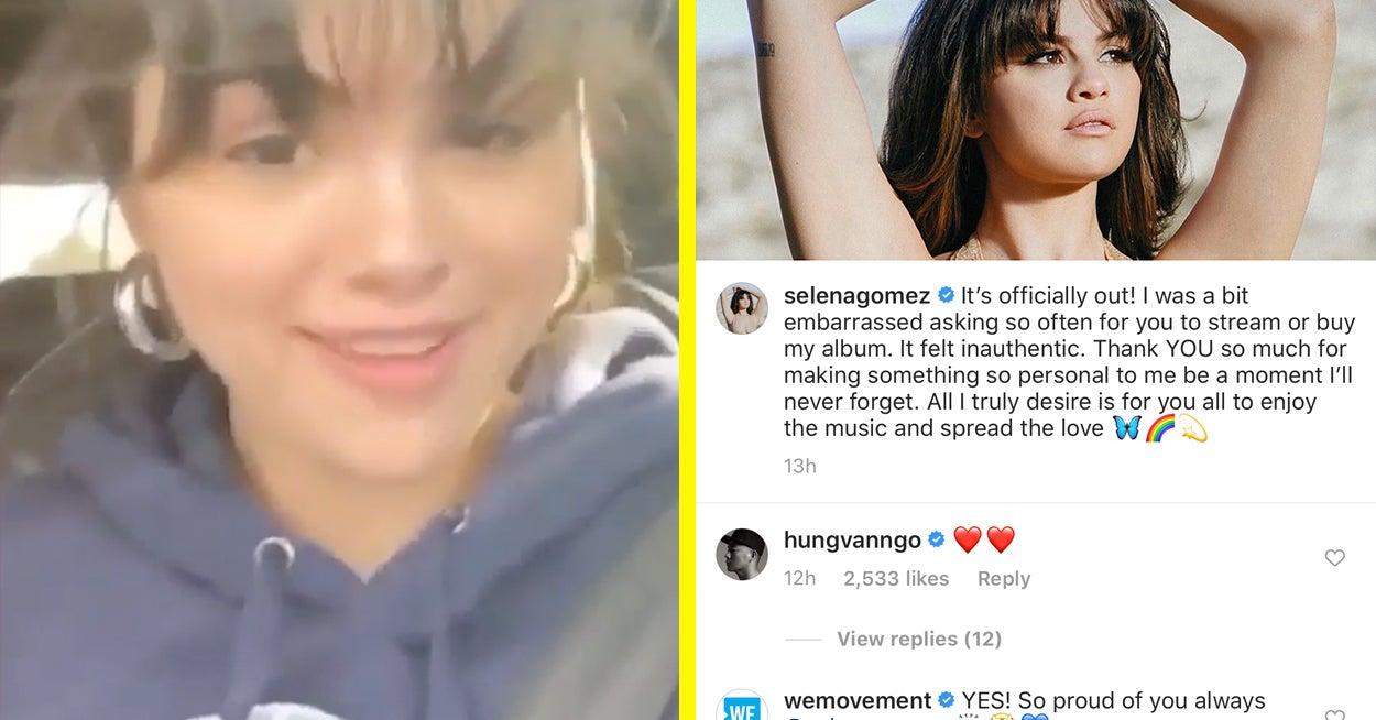 Selena Gomez Said Asking Her Fans To Stream And Buy Her Album Felt "Embarrassing" And "Inauthentic"