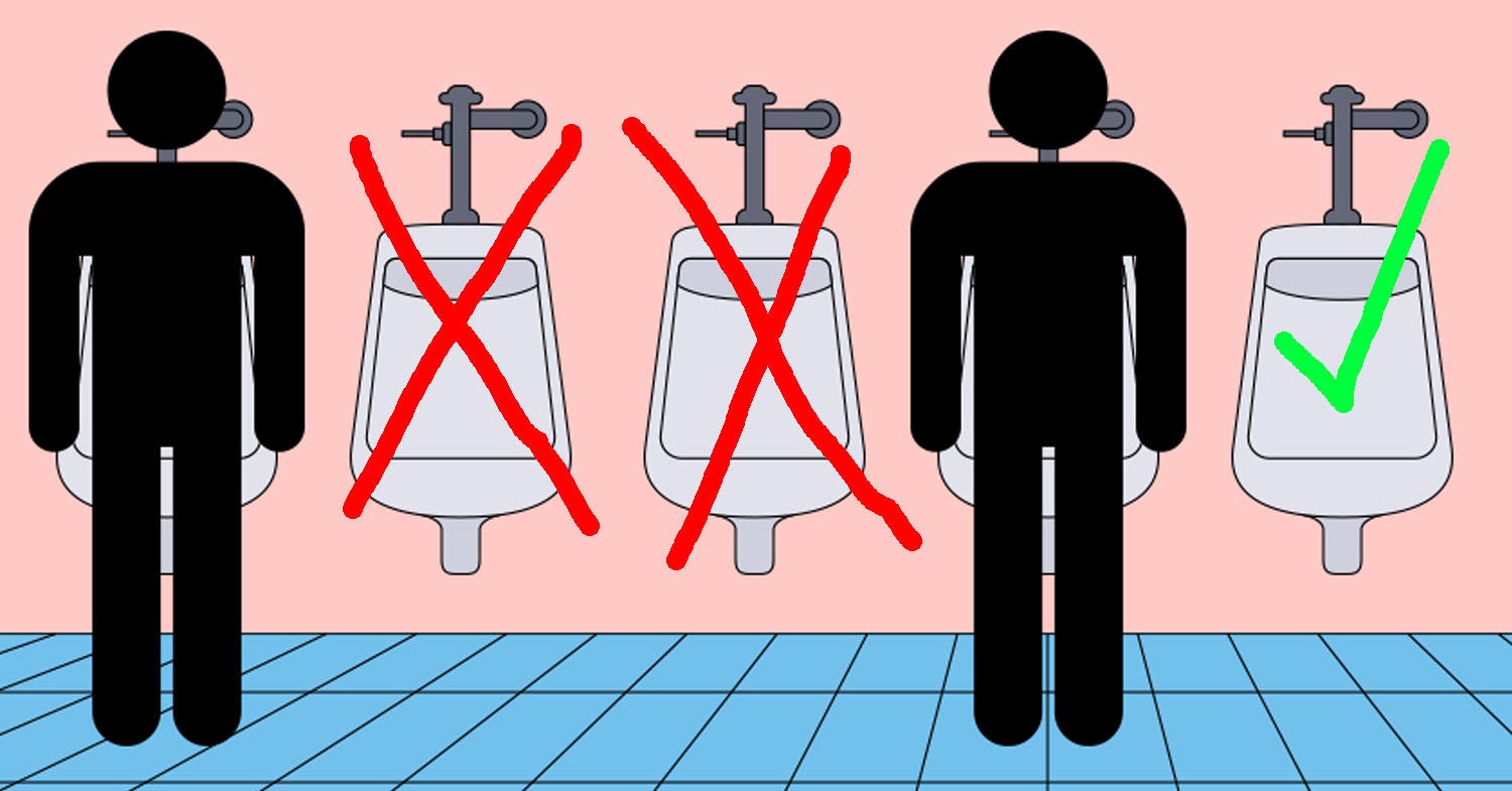 Which Urinal Should You Really Pee In?