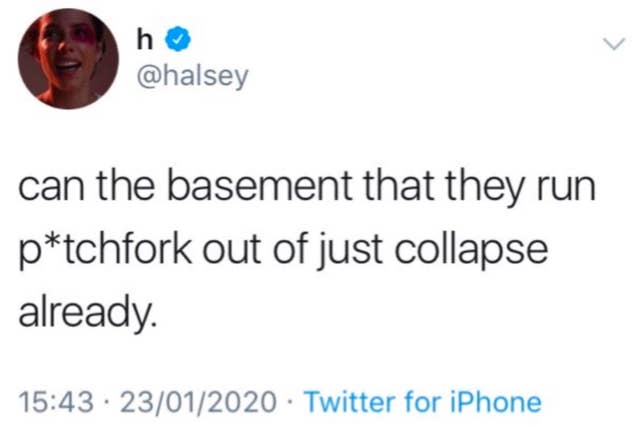 Halsey Accidentally Tweeted A Terrible 9/11 Joke At Pitchfork, And People  Called Her Out