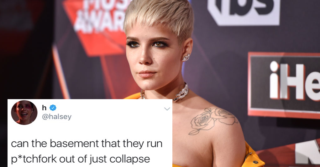 Halsey Accidentally Tweeted A Terrible 9/11 Joke At Pitchfork, And