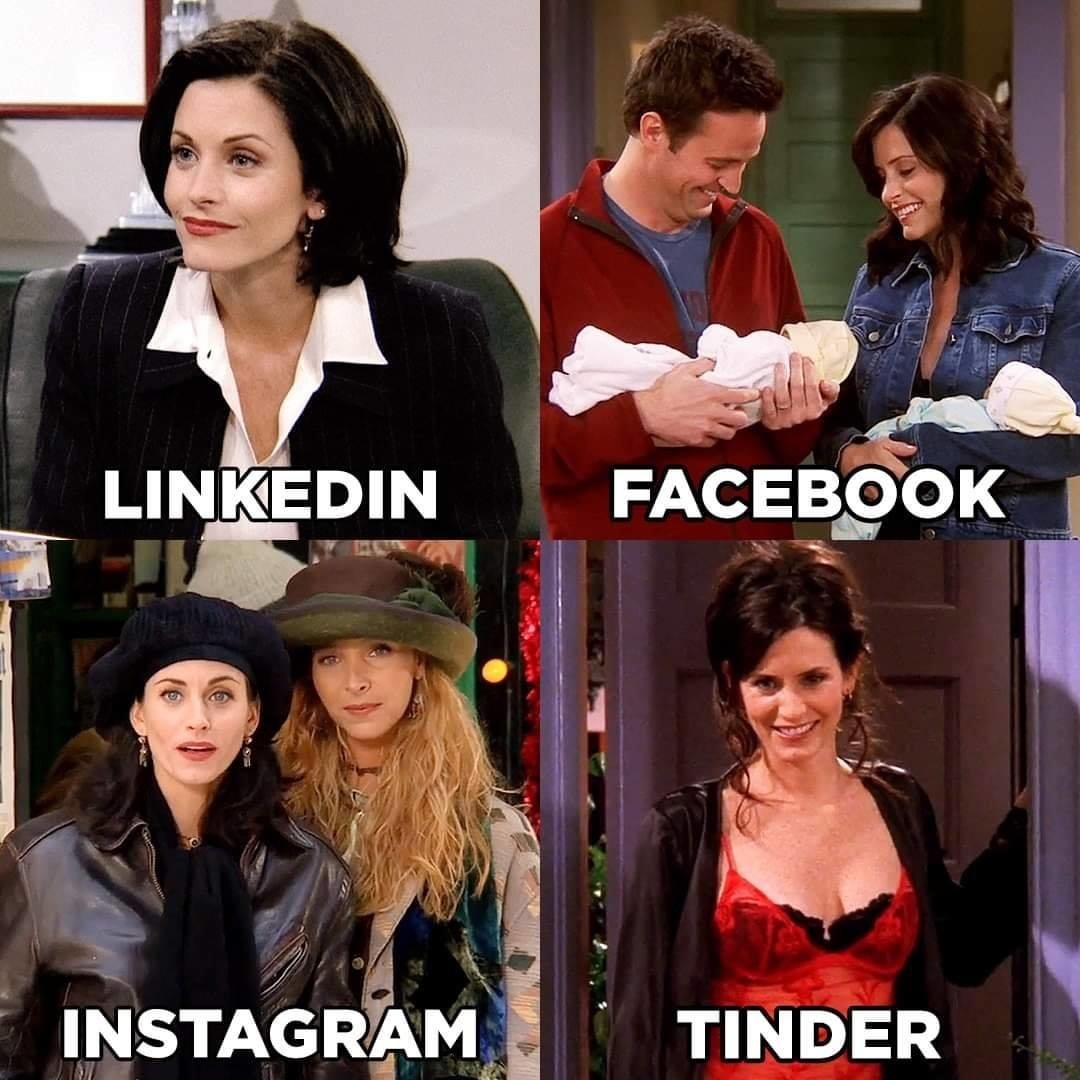 18 Memes De "LinkedIn, Facebook, Instagram Y Tinder" Que Muestran Que ...