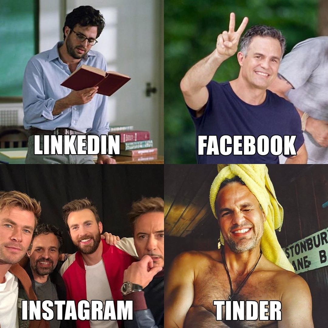 18 Memes de "LinkedIn, Facebook, Instagram y Tinder" que ...