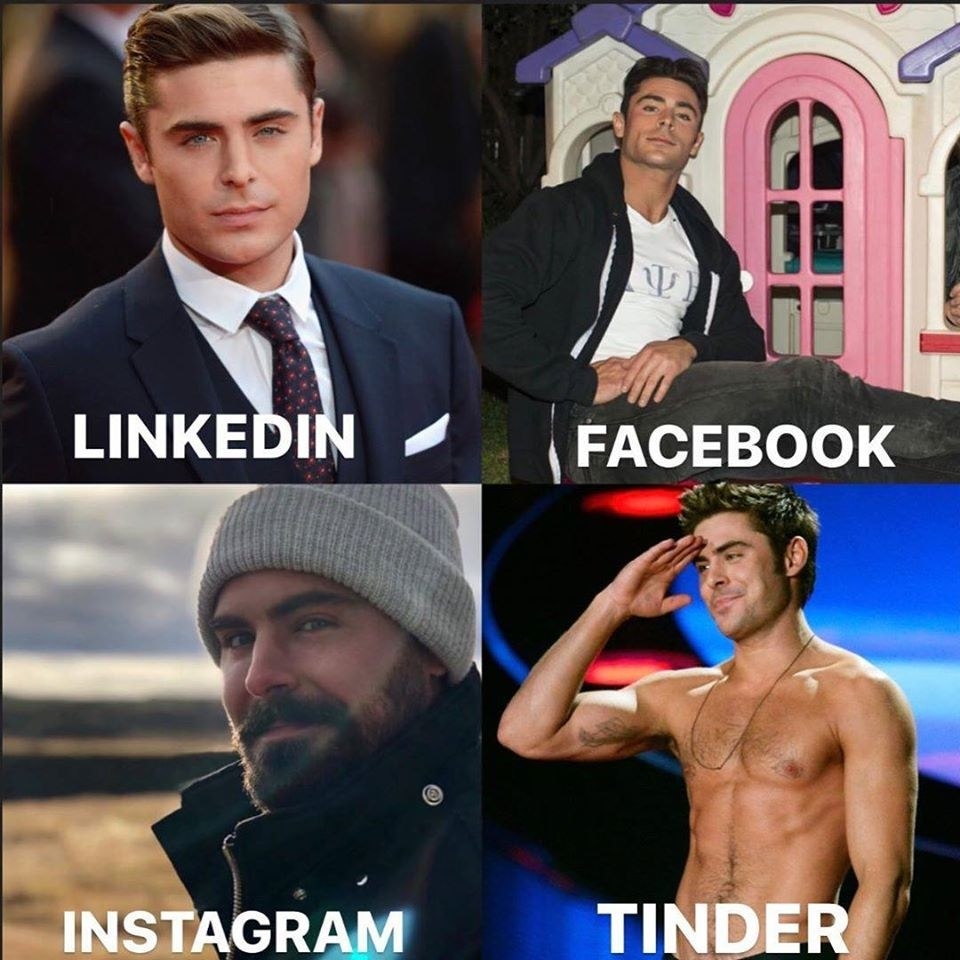 18 Memes De "LinkedIn, Facebook, Instagram Y Tinder" Que Muestran Que ...