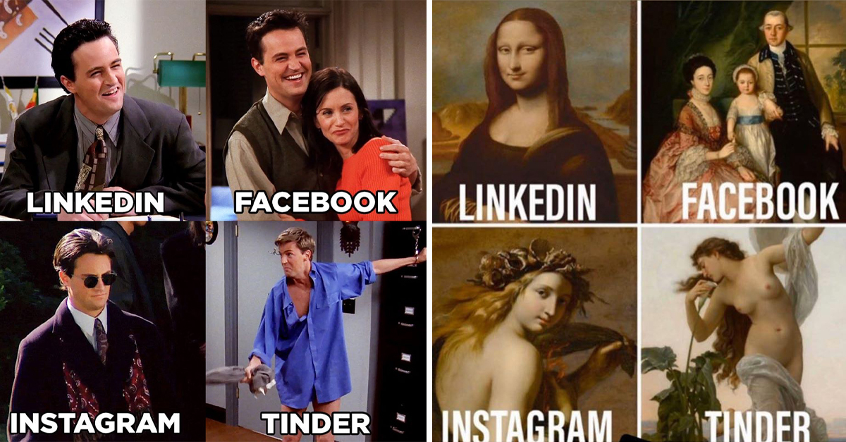 18 Memes De "LinkedIn, Facebook, Instagram Y Tinder" Que Muestran Que ...