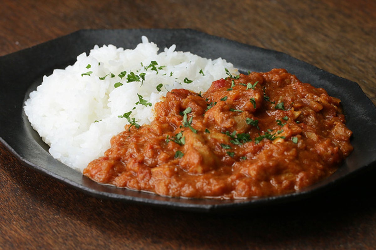 炊飯器でほったらかし バターチキンカレー
