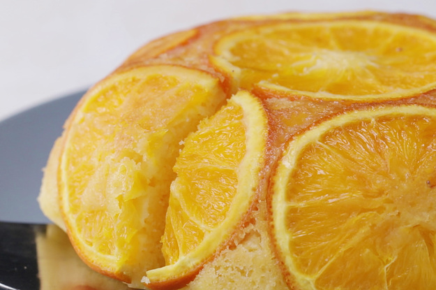 炊飯器で簡単 オレンジチーズケーキ