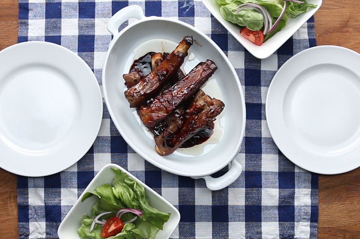 炊飯器でやわらか スペアリブのマーマレード煮