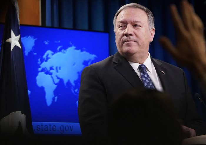 Secretary of State Mike Pompeo