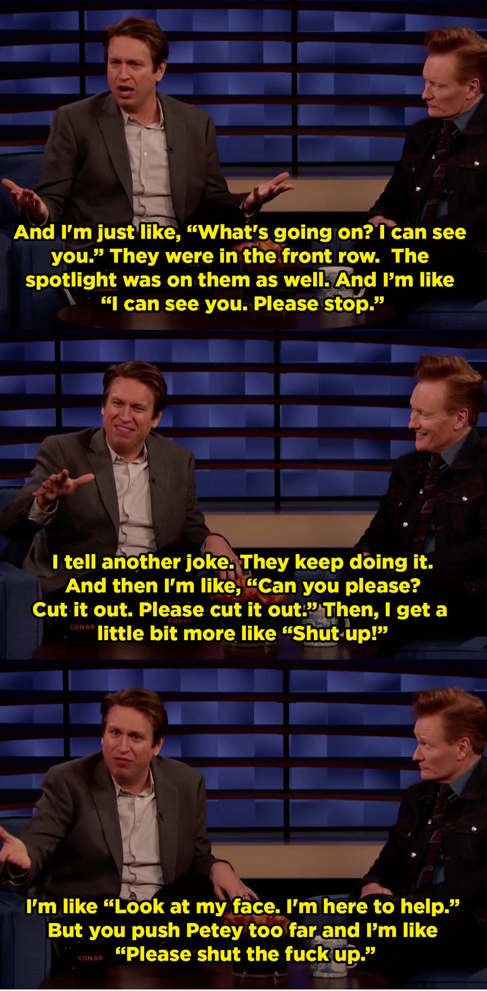 Pete Holmes Accidentally Told Malia Obama To 