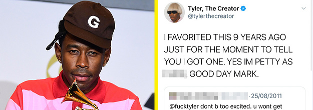Tyler, the Creator explains why he changed his Twitter handle from  @f*cktyler to @tylerthecreator