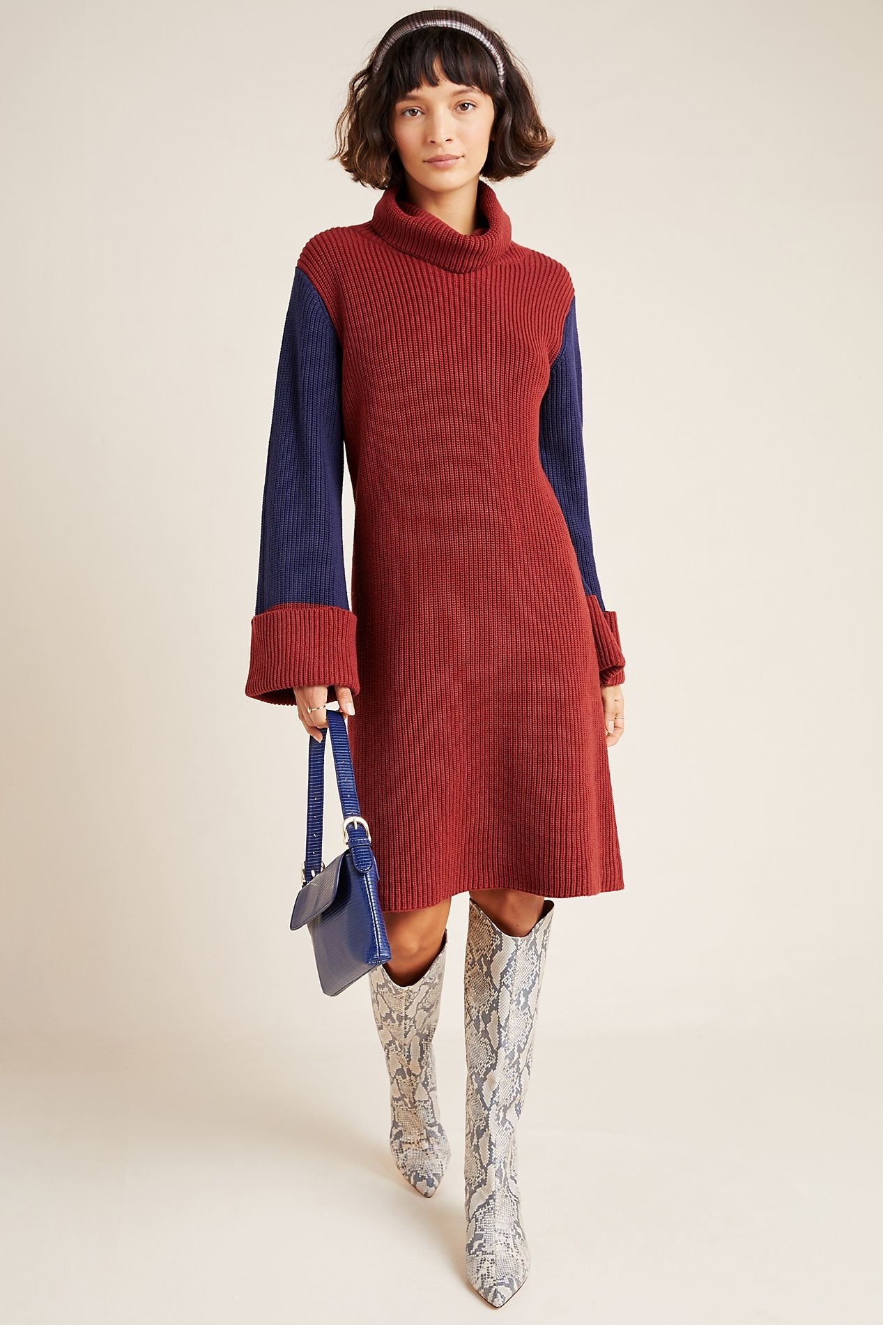 36 Gorgeous And Warm Sweater Dresses For People Who Just Really Hate Pants