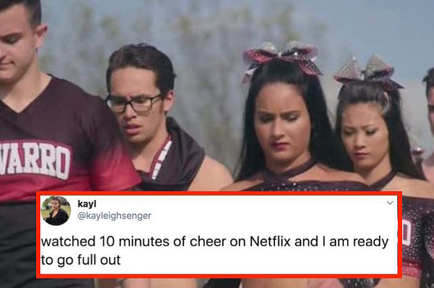 32 Tweets About Cheer On Netflix That Perfectly Sum Up Allll Of