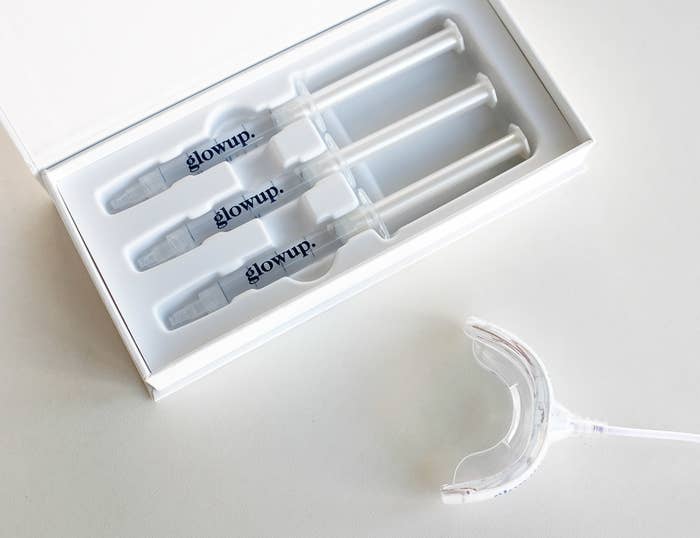 Teeth whitening trays overnight