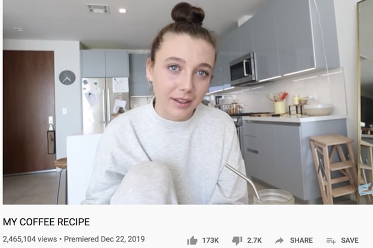 trying *NEW* Emma Chamberlain coffee so you don't have to 