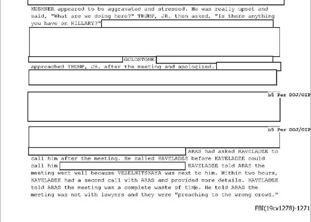 Secret Memos From Robert Mueller Investigation Into Trump And Russia And Election Part 3