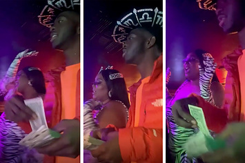 Lil Nas X Celebrates Grammys Win With Lizzo At Strip Club