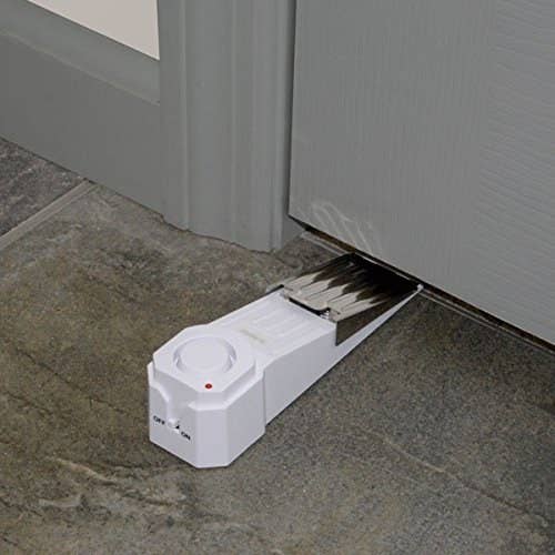 The doorstop under a closed door