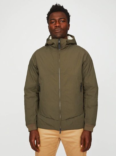 hill city waterproof hooded shell