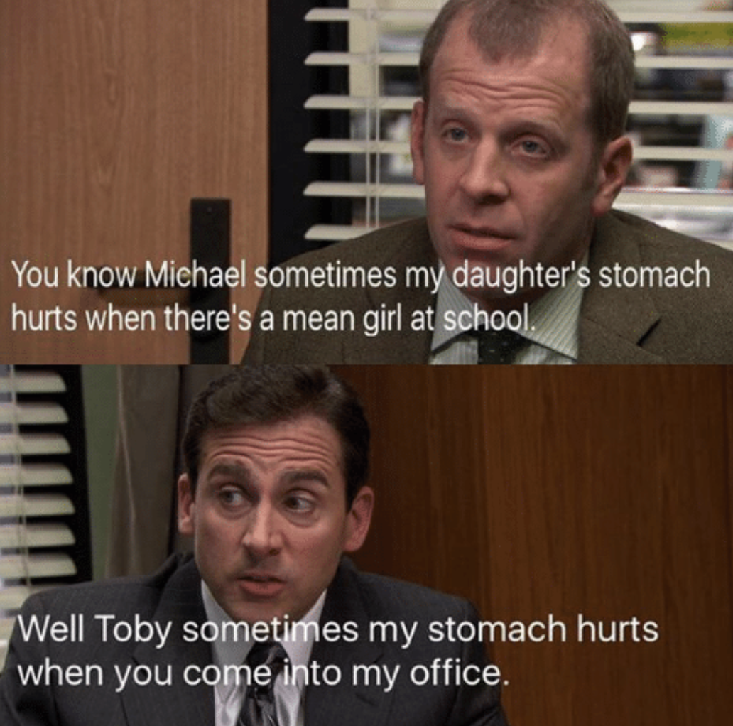 toby, the office