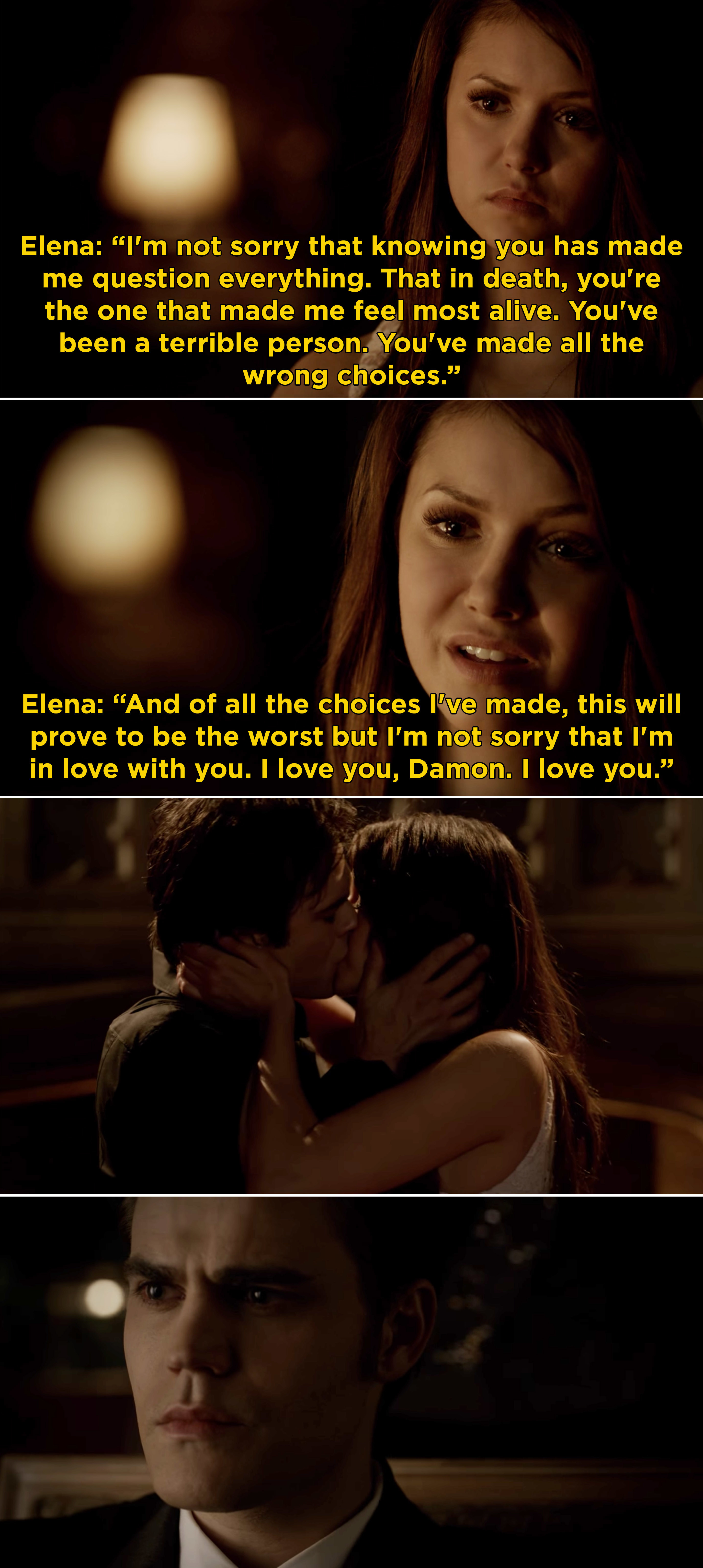Does damon dating when start elena What Episode