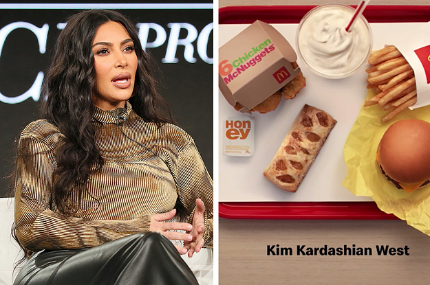 Kim Kardashian Revealed That She Dips Her Chicken Nuggets In Honey And Twitter Is Divided