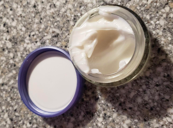 reviewer photo of moisturizer