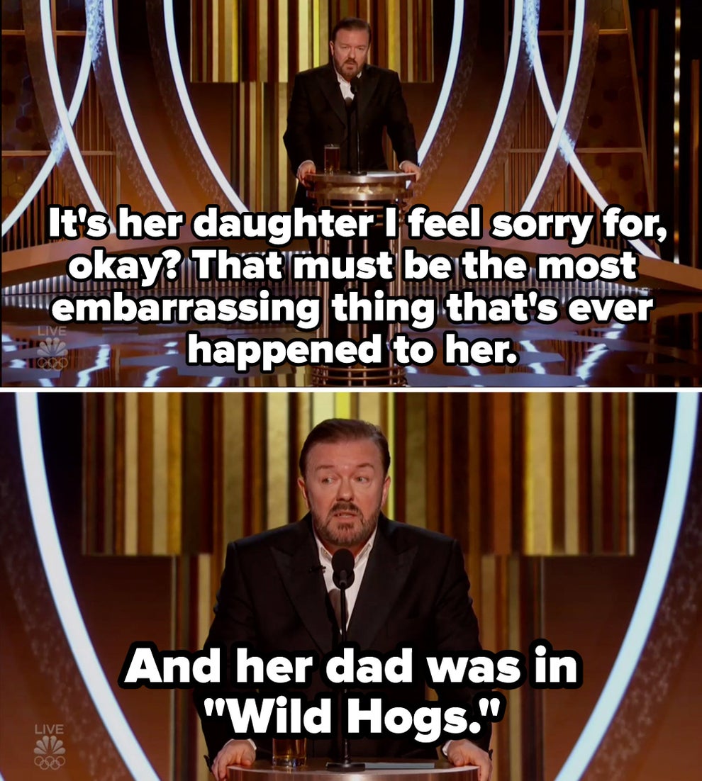 All Of Ricky Gervais' Best Jokes Of The 2020 Golden Globes