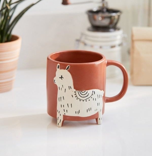 the cute llama mug 