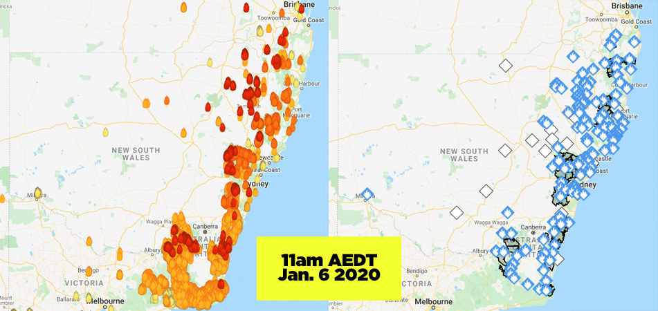 Viral Bushfire Maps Are Spreading Confusing Information