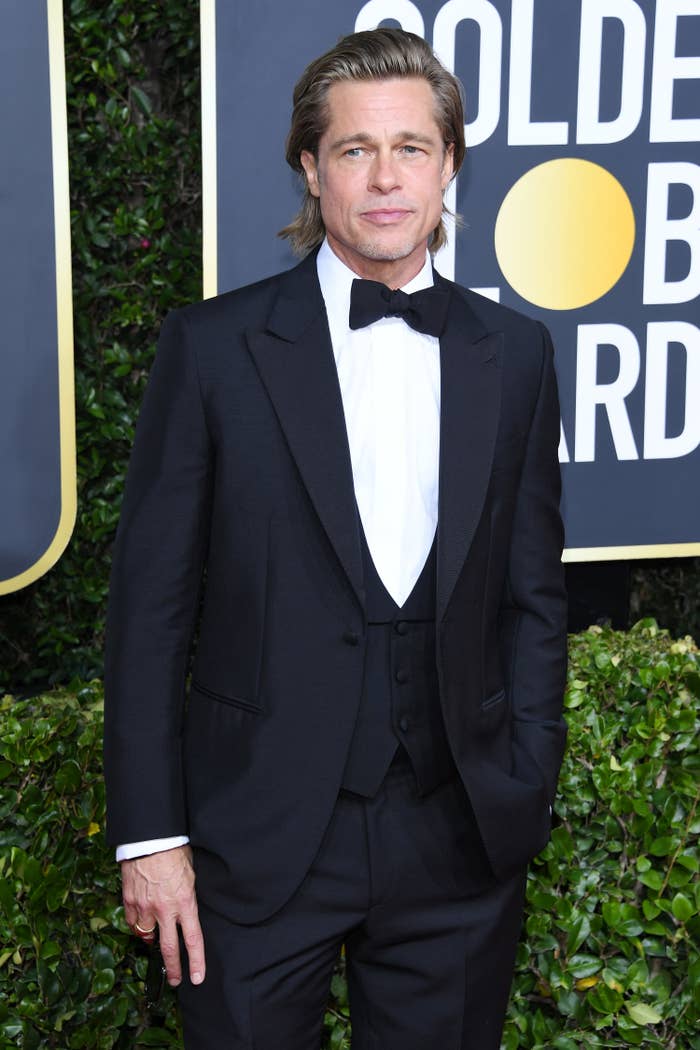 Brad Pitt Joked About His Dating Life At The Golden Globes And Jennifer ...