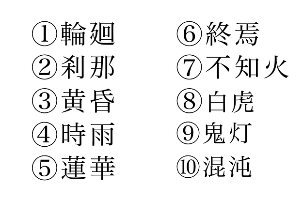 漢字好きにしか読めない 特別な難読漢字クイズ