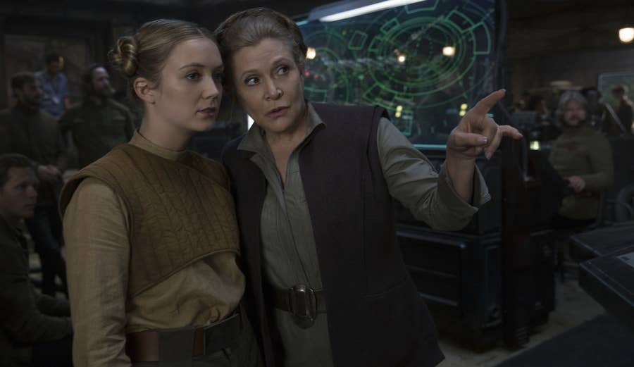 Star Wars: Rise of Skywalker Had the Perfect Actress to Play Leia in the  Flashback